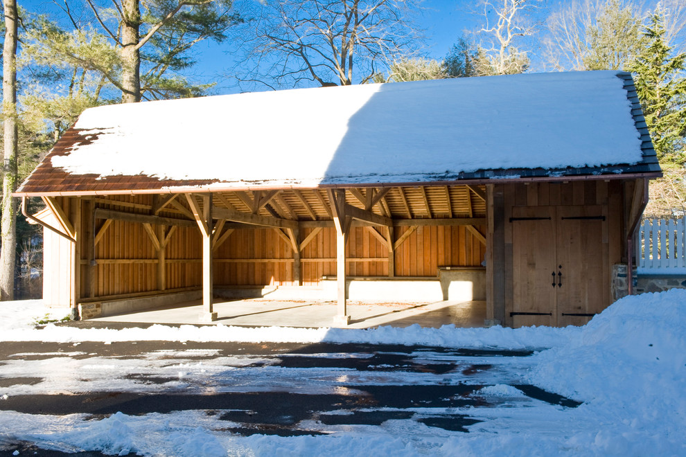 Chester County Carriage Shed Traditional Shed Philadelphia Houzz