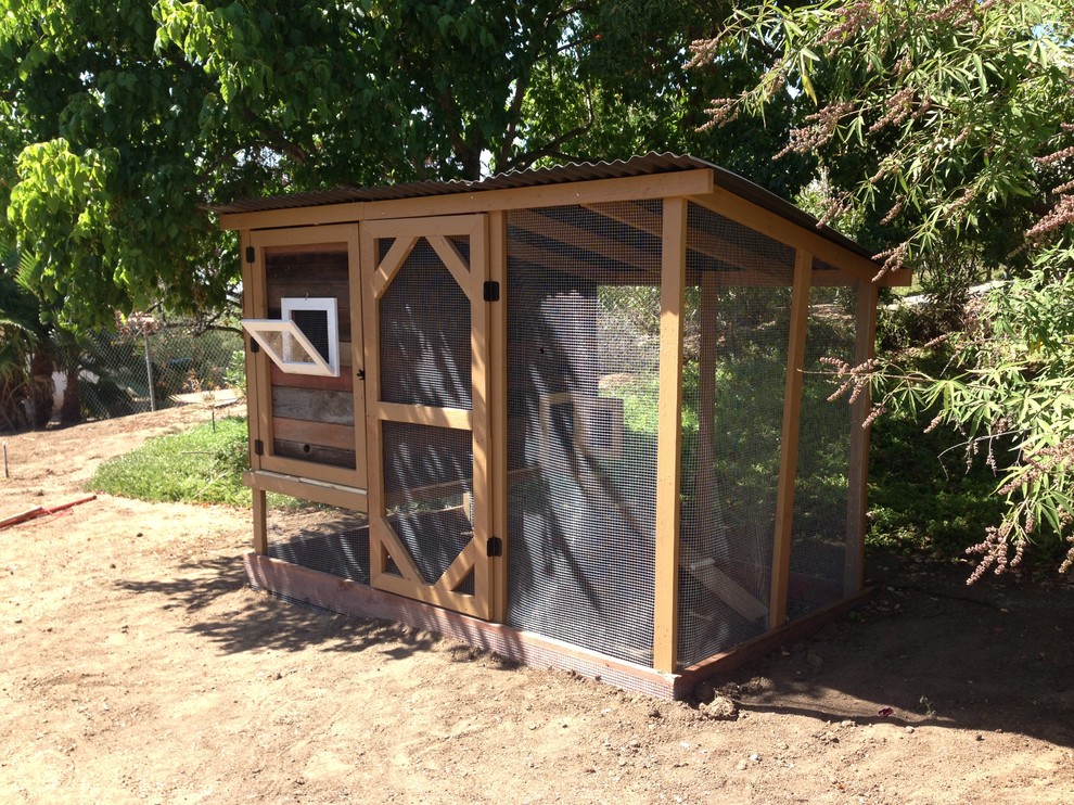 Chicken Coop from Reclaimed Wood Farmhouse Shed Salt Lake City