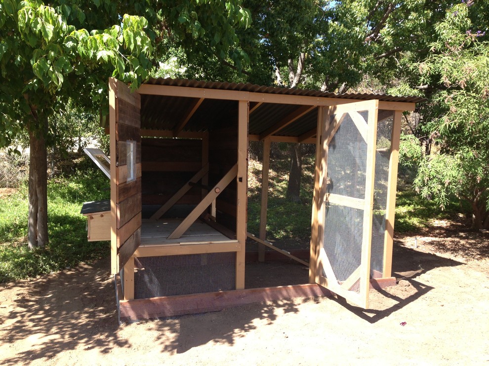 Chicken Coop from Reclaimed Wood Country Garden Shed and Building