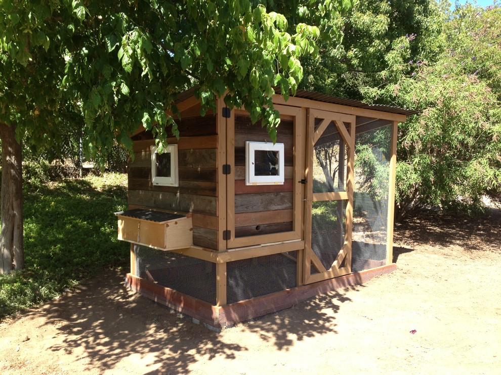 Chicken Coop from Reclaimed Wood Farmhouse Shed Salt Lake City