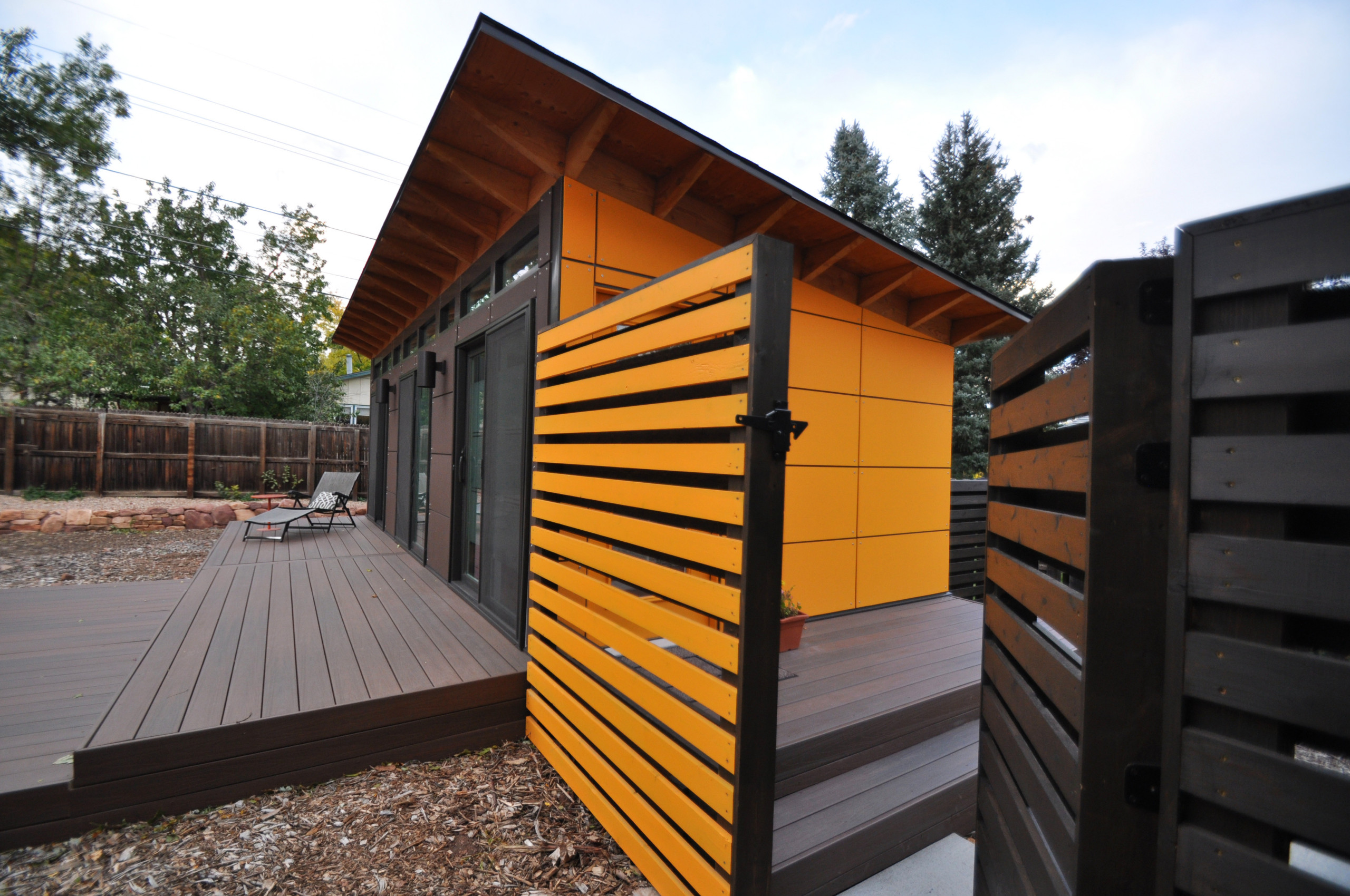 Client Studio Shed With Bathroom 14x26 Modern Shed Denver By Studio Shed Live Large Build Small Houzz