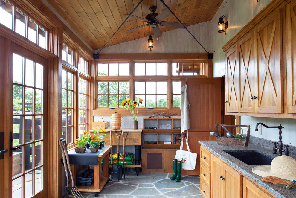 Inspiration for a timeless garden shed remodel in DC Metro