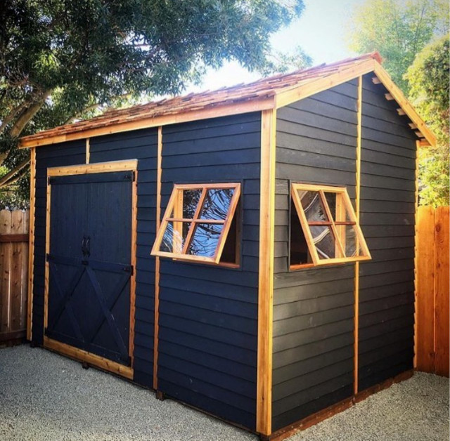DIY Man Cave Modern Garden Shed and Building by Cedarshed (CS