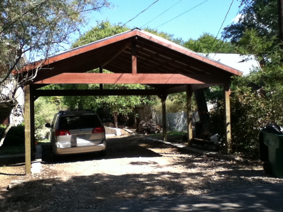 double carport - Craftsman - Shed - Austin - by Build Austin | Houzz