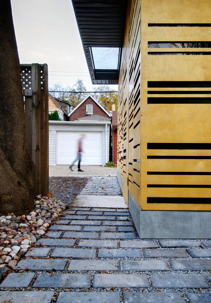 Inspiration for a contemporary garden shed and building in Toronto.