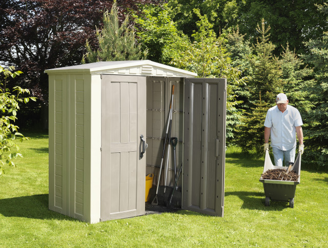 Factor 6x3 Shed by Keter - Transitional - Shed - Indianapolis - by keter |  Houzz