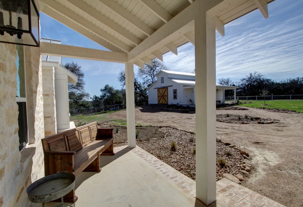 Freistehendes Country Gartenhaus in Austin