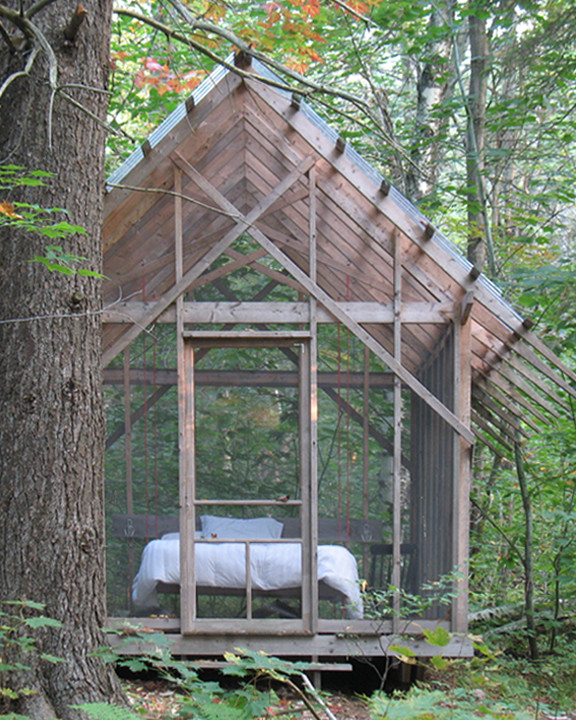 Shed - rustic shed idea in Burlington