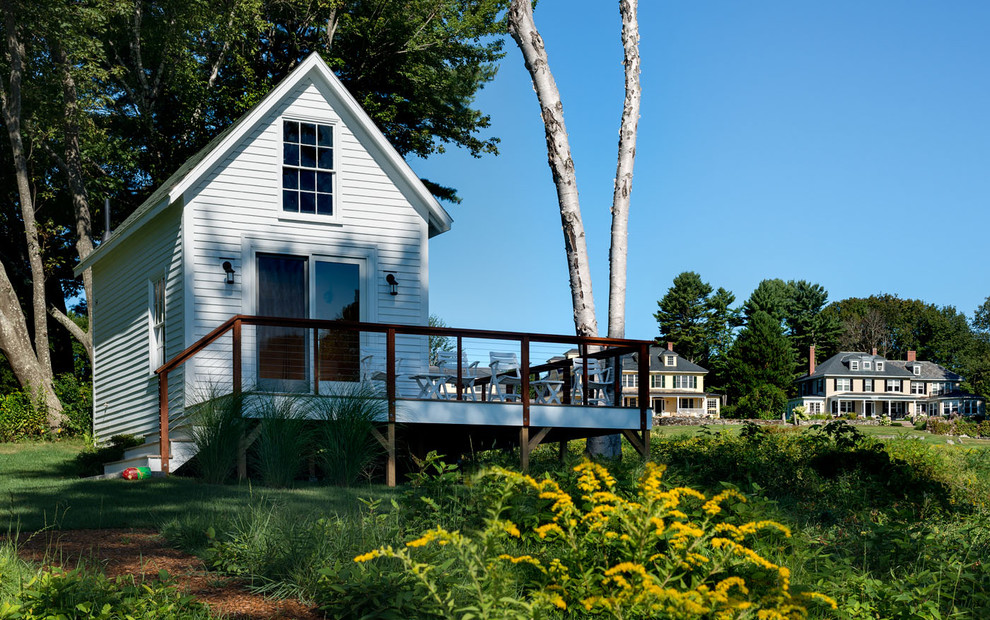 Design ideas for a nautical garden shed and building in Portland Maine.
