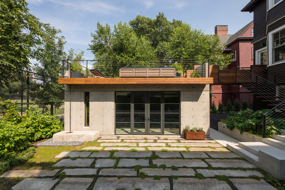 Freistehendes Modernes Gartenhaus in Boston