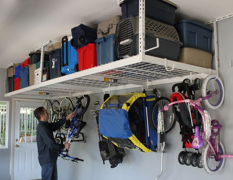 Системы хранения для гаража: 9 способов удобного размещения вещей