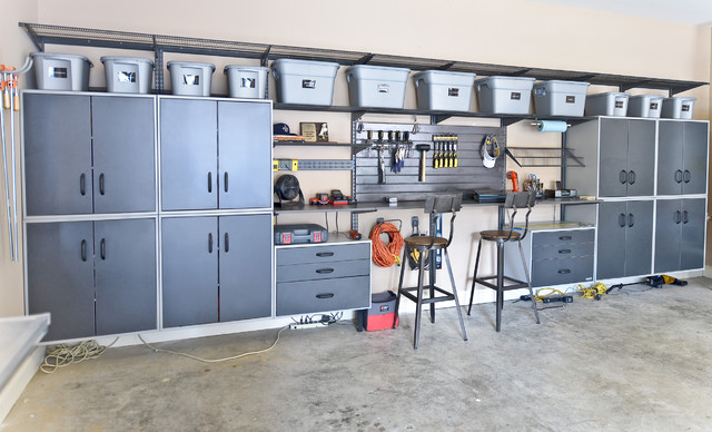 Garage Storage - Contemporary - Garage - Cincinnati - by Organized Living