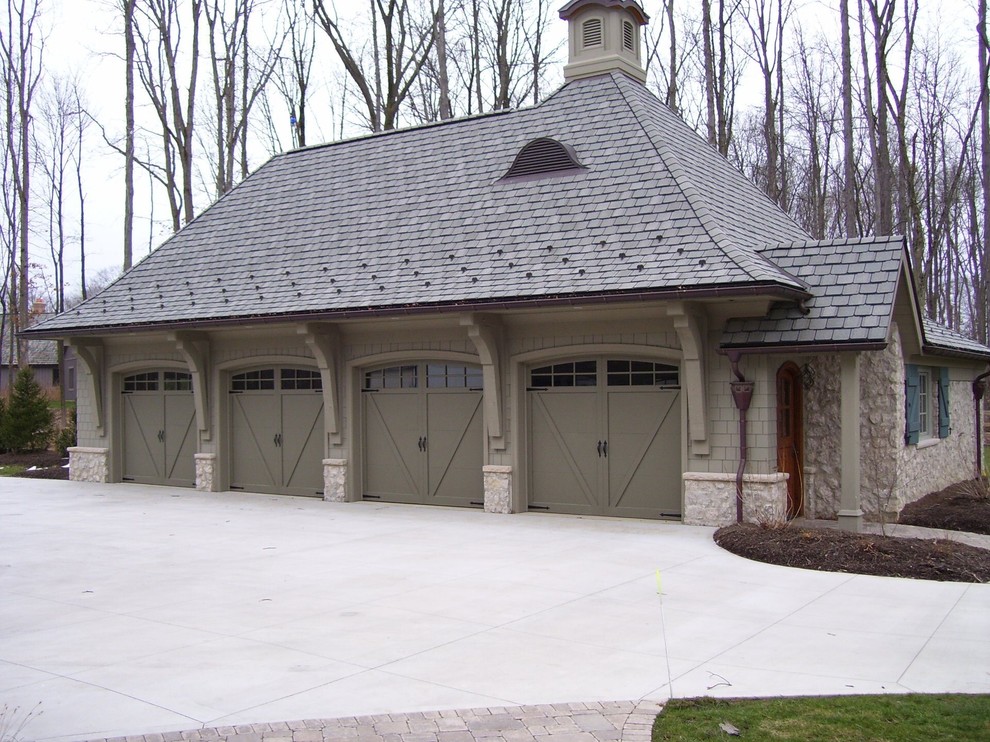 Garages and Out Buildings Traditional Garage Cleveland by Art