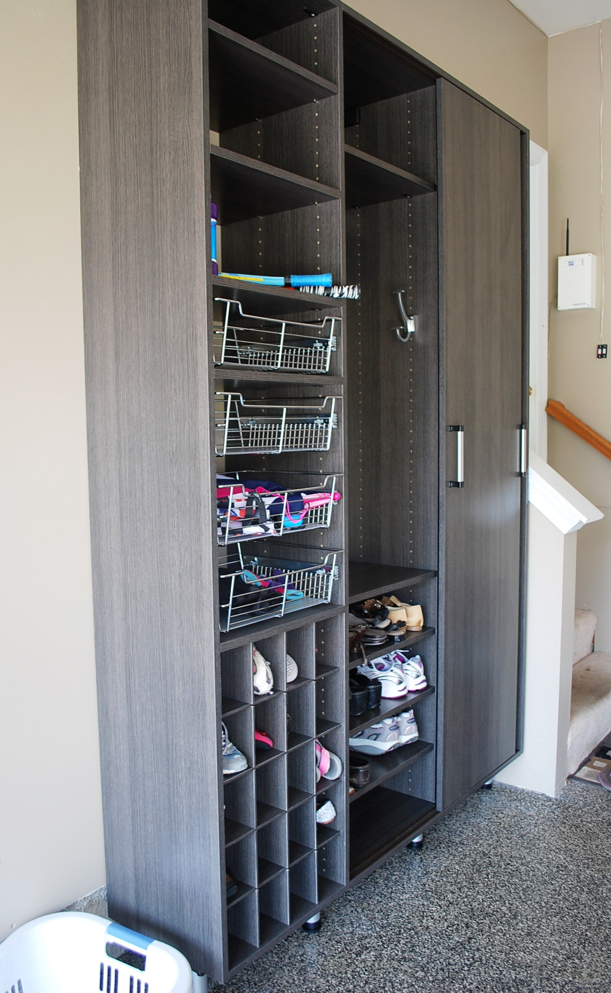 garage shoe and boot rack on Garage Shoe Storage Houzz
