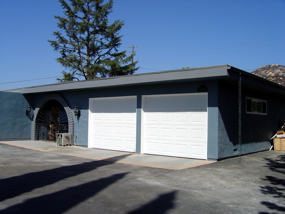 Example of a classic shed design in San Diego