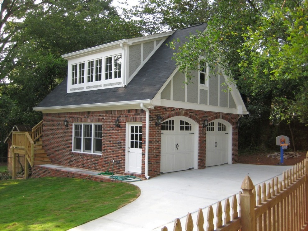 Design ideas for a classic garden shed and building in Atlanta.