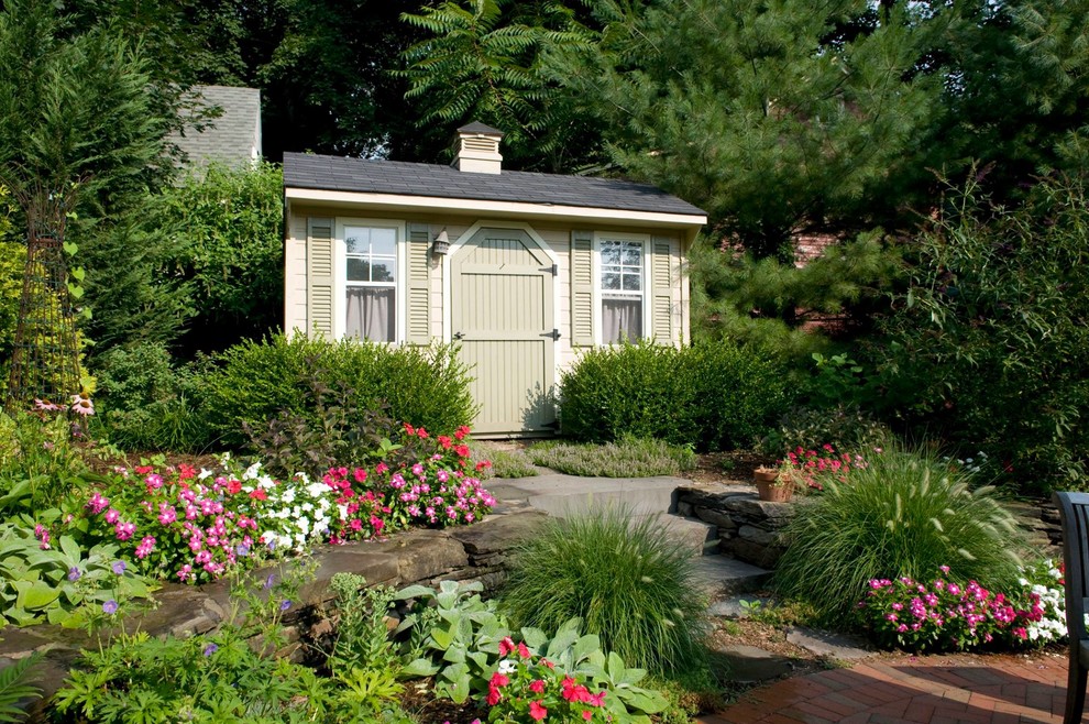 Garden Design - Traditional - Shed - New York - by Borst Landscape ...