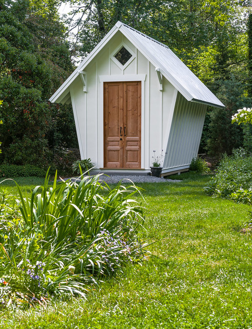 garden shed - traditional - granny flat or shed - richmond