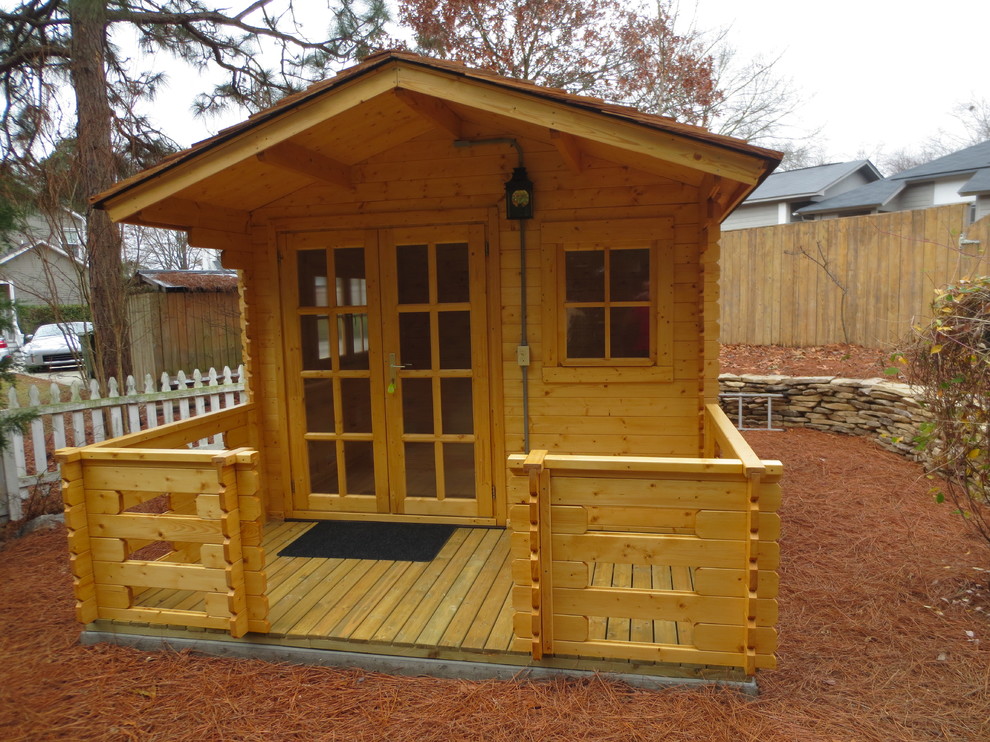 Garden sheds Traditional Shed Los Angeles by Solid Build Wood