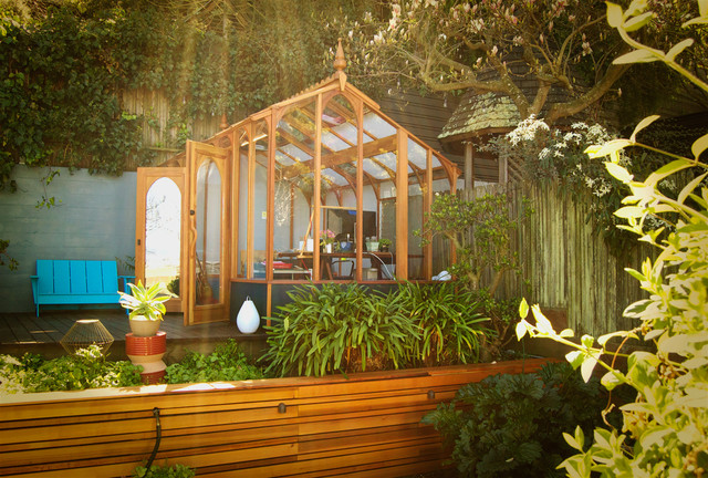 Garden Studio - Victorian - Shed - San Francisco | Houzz