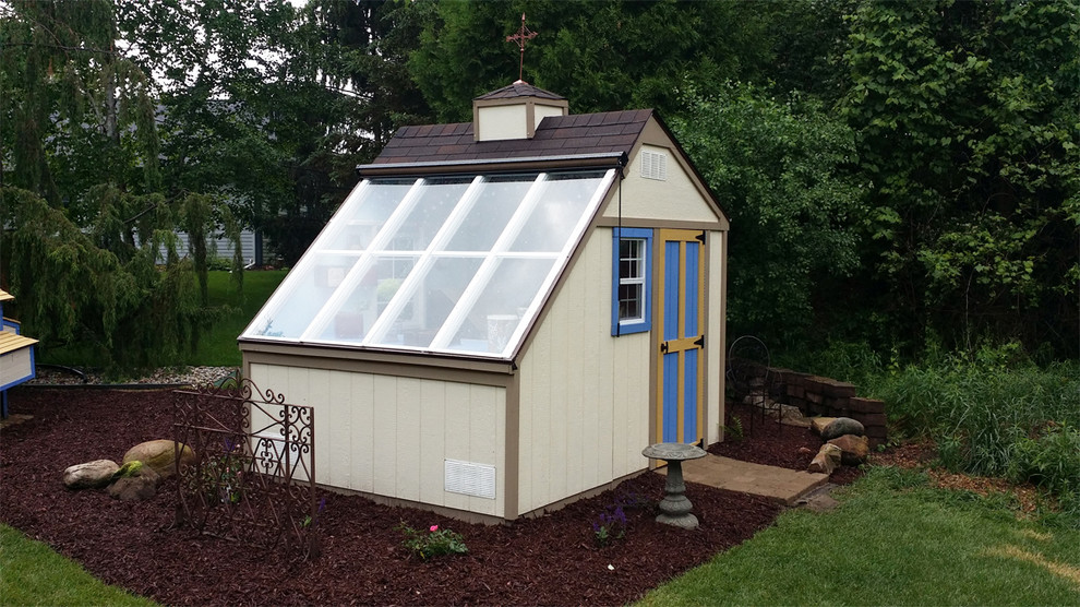 Greenhouse Shed / Solar Building Contemporary Shed Detroit by