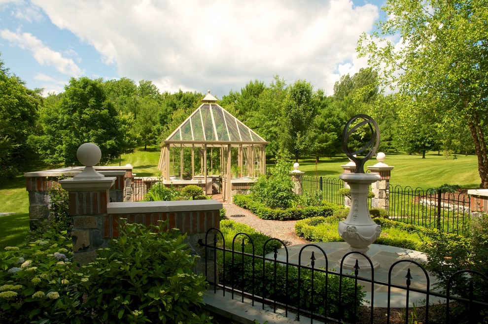 Hartley Grange Glasshouse Traditional Shed Boston by Hartley