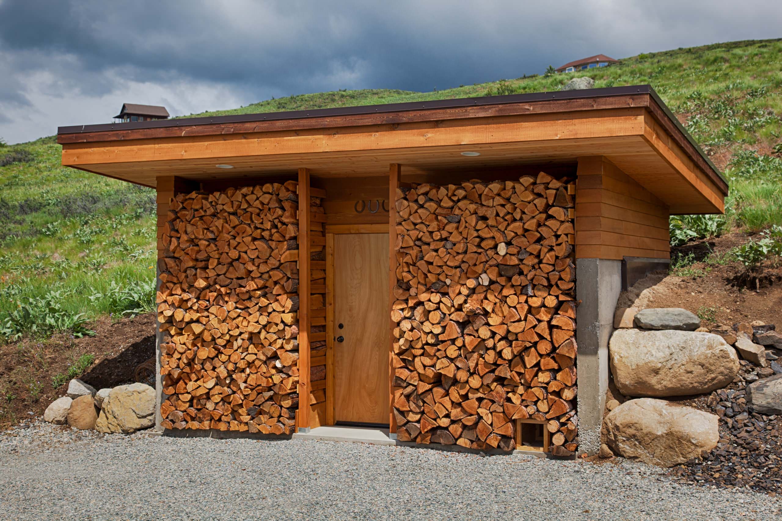 Firewood Storage Shed - Photos & Ideas | Houzz