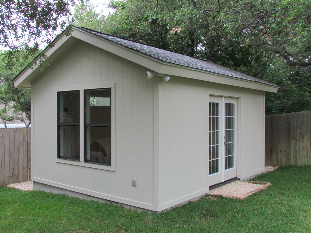 Homey Backyard Office - Traditional - Shed - Austin - by Heritage Home ...
