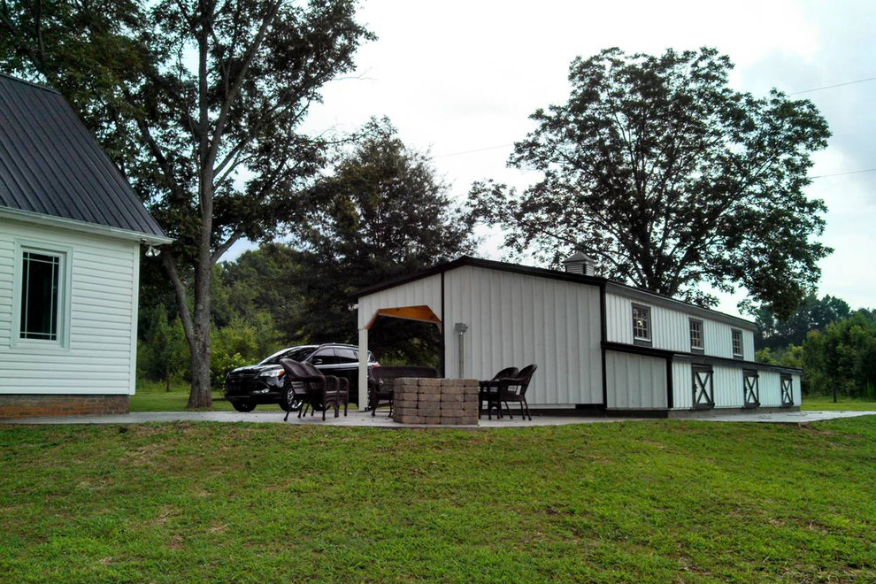 Horse Barn Turned Dog Kennel Country Garden Shed and Building New
