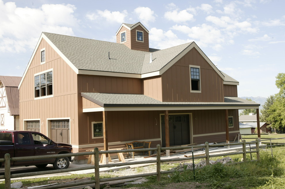 Hyde Park Garage I Rustic Shed Salt Lake City by Milieu Design
