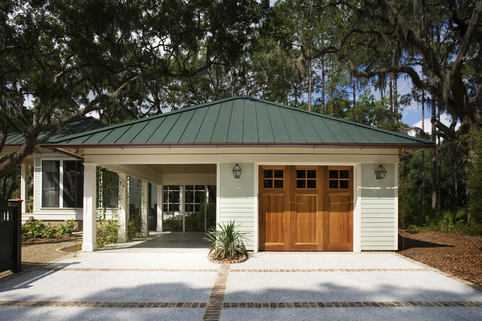 This is an example of a classic garden shed and building in Atlanta.