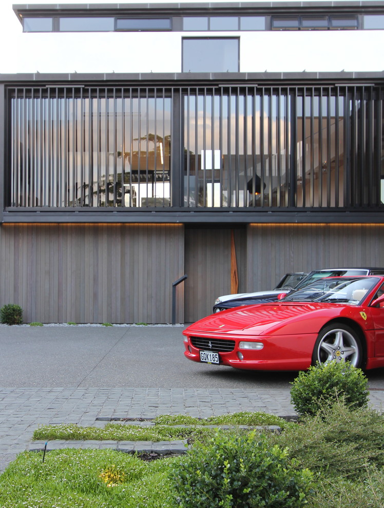 Modernes Gartenhaus in Auckland
