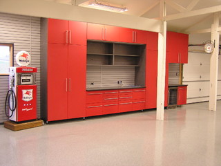 Mt Horeb Garage Cabinets and Storage - Traditional - Shed - Other - by