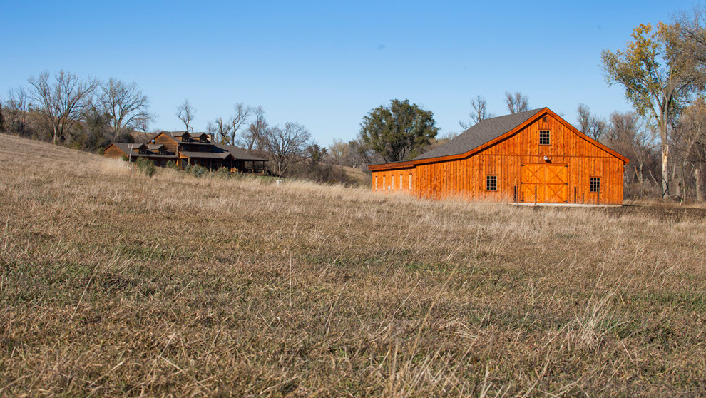 MultiPurpose Barn in Iowa Farmhouse Shed Other by Sand Creek