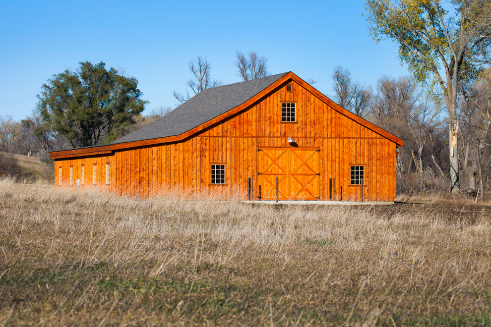 MultiPurpose Barn in Iowa Farmhouse Shed Other by Sand Creek
