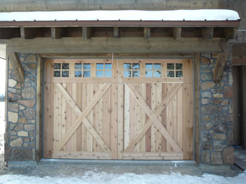 Example of a mountain style shed design in Denver