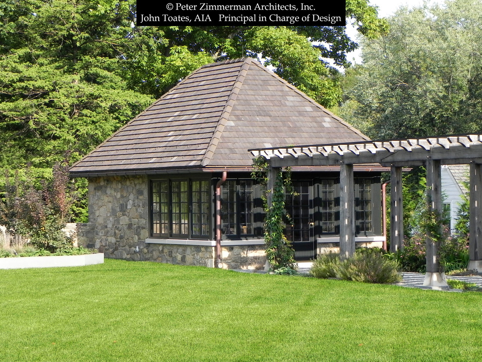 New Garden Shed And Pergola Pennsylvania Traditional Shed Philadelphia By John Toates