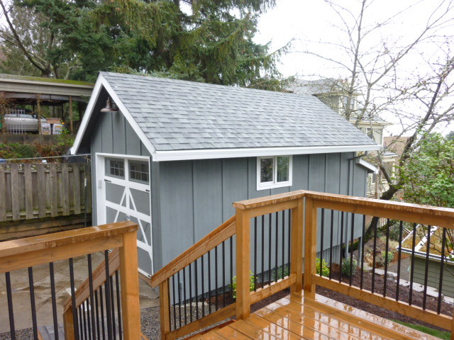 Example of a classic shed design in Portland