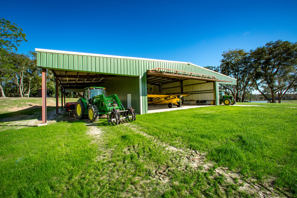 Photo of a large industrial detached garden shed and building in Jacksonville.