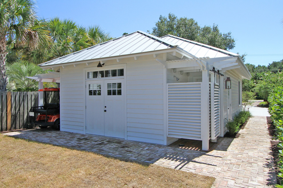 Photo of a nautical garden shed and building in Charleston.