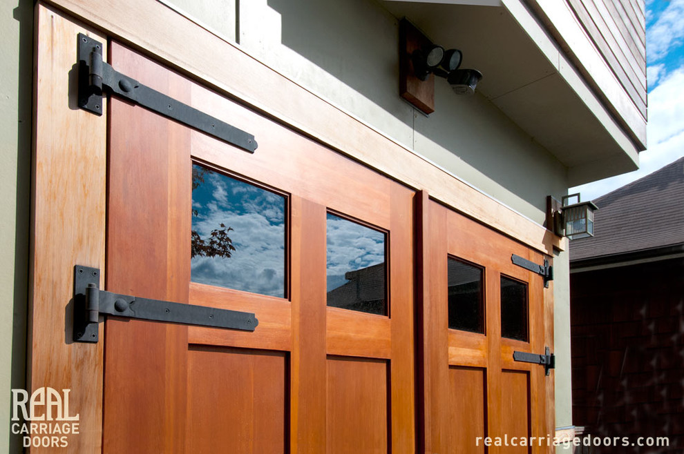 Outswing Carriage Garage Doors Modern, How To Make A Swing Garage Door Opener