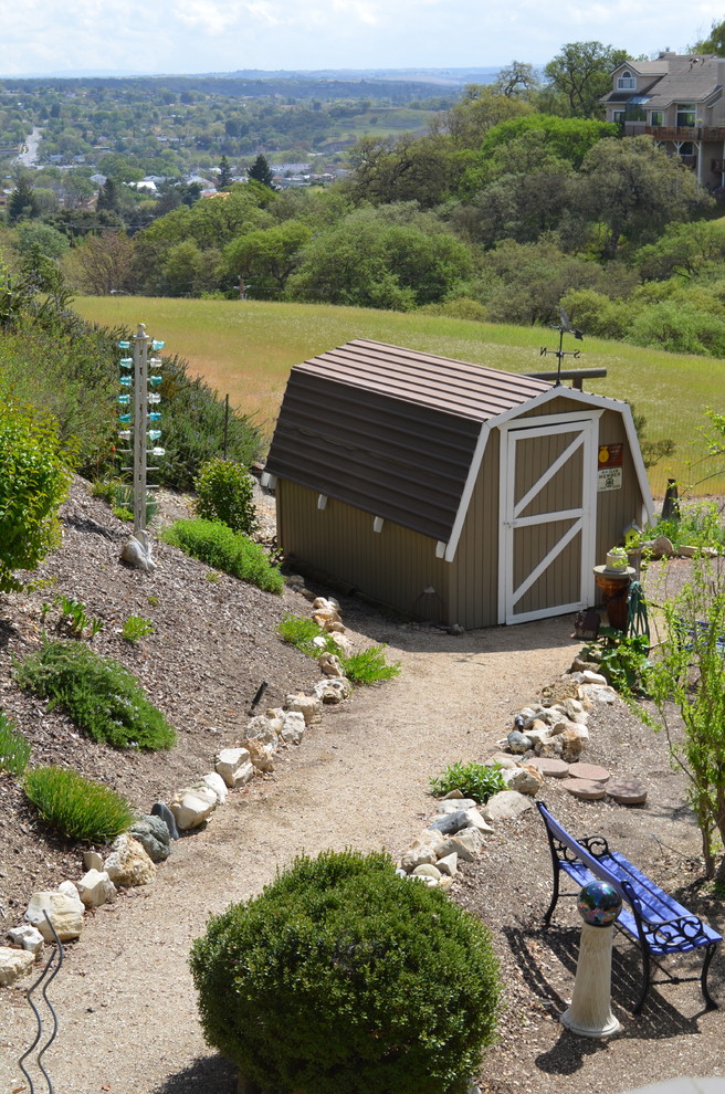 Example of a country shed design in San Luis Obispo