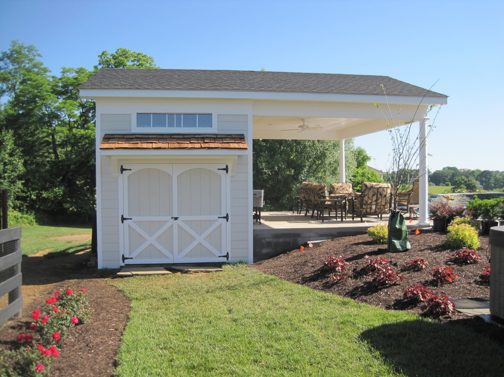 Inspiration for a beach style garden shed and building in DC Metro.