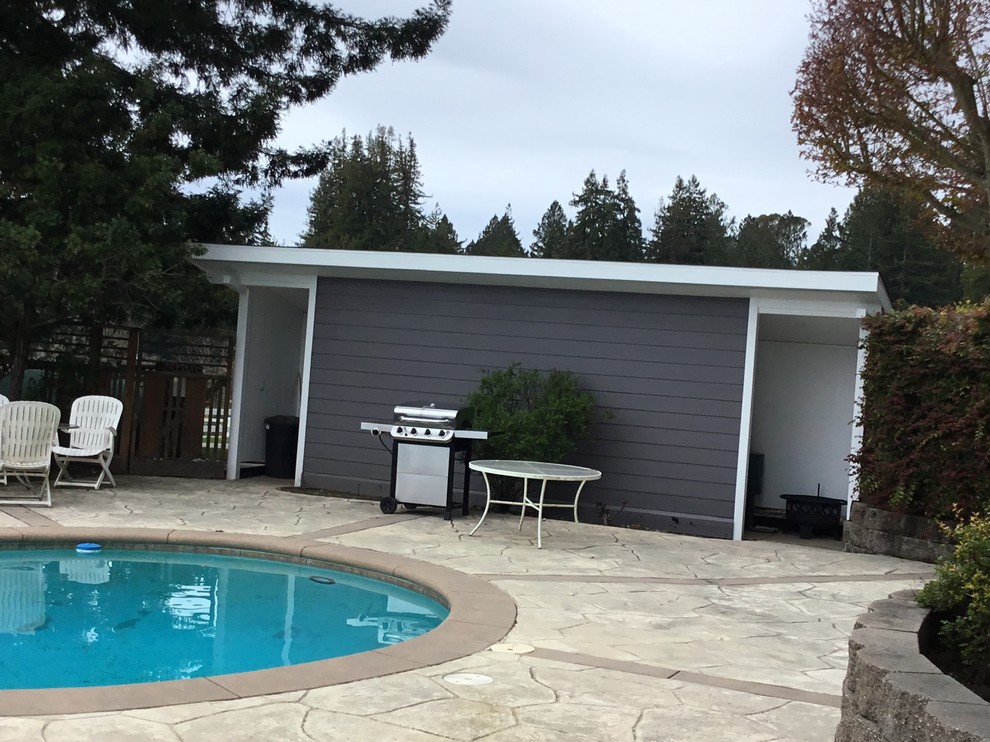 Pool Pump House Shed Other by AIREL CONSTRUCTION Houzz