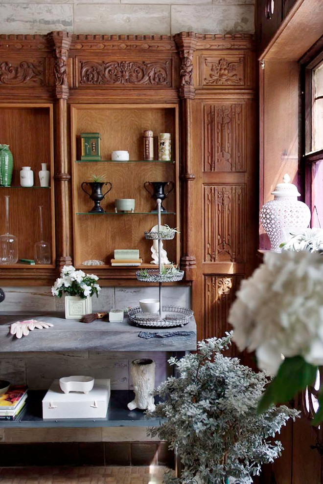 Inspiration for an eclectic garden shed and building in New York.