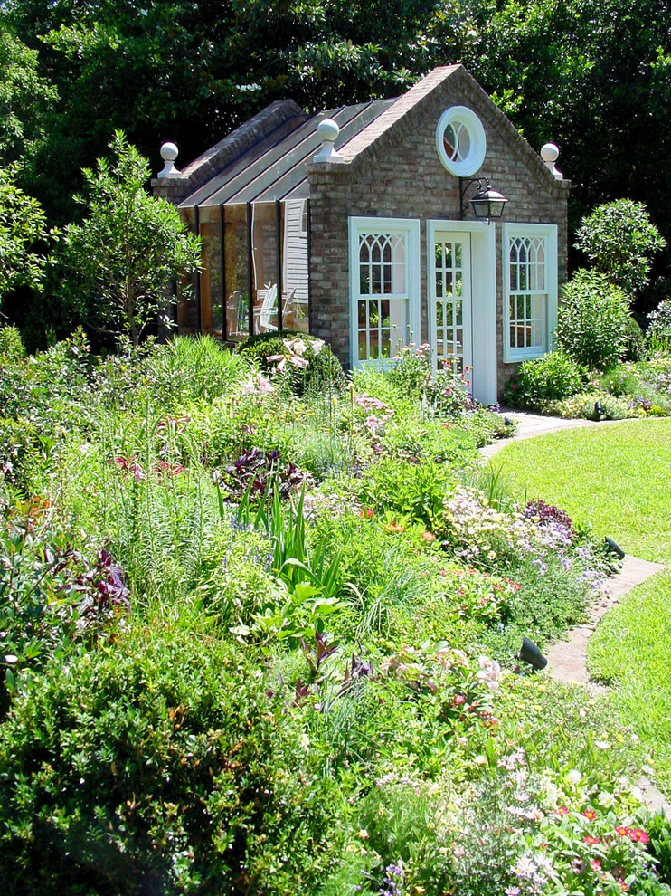 Garden shed - victorian garden shed idea in Atlanta