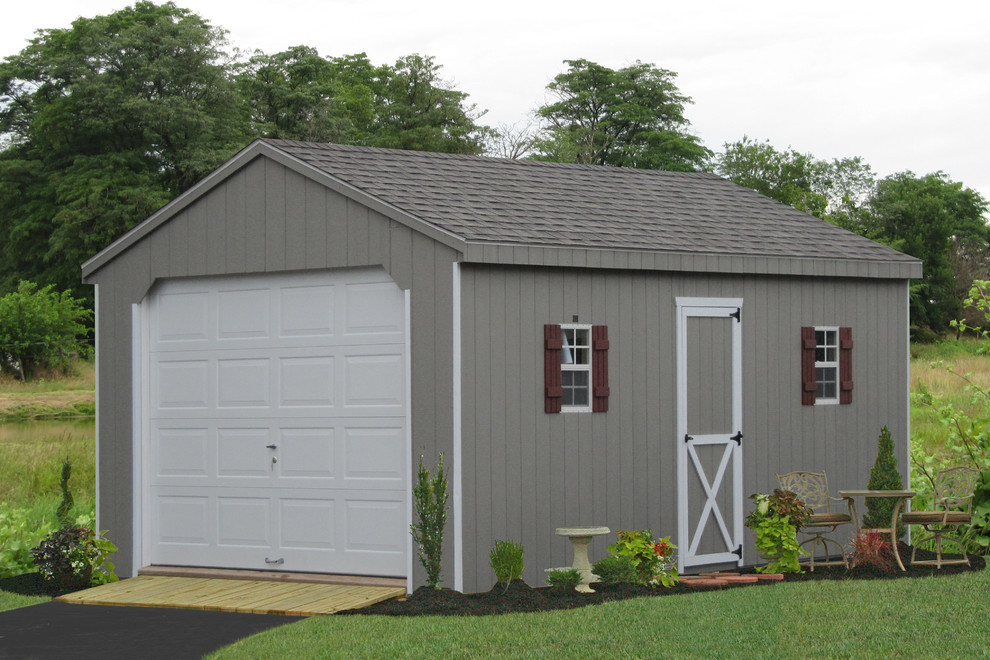 Prefab One Car Garage Sheds Klassisch Gartenhaus Philadelphia