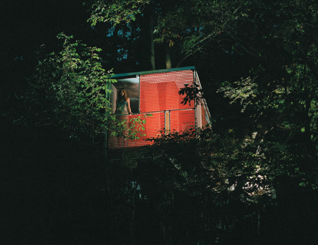 This is an example of a modern garden shed and building in New York.