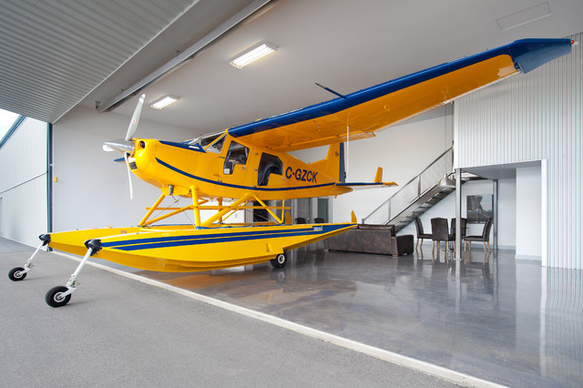 Private Airplane Hangar Contemporary