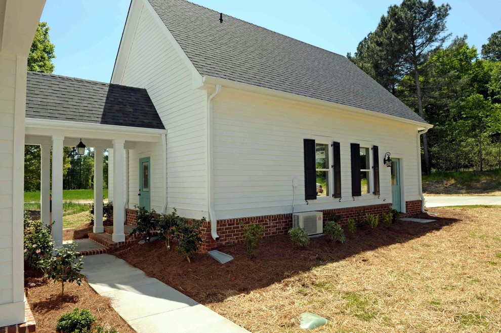 Rear View of Garage Traditional Shed Atlanta by J.W. York Homes